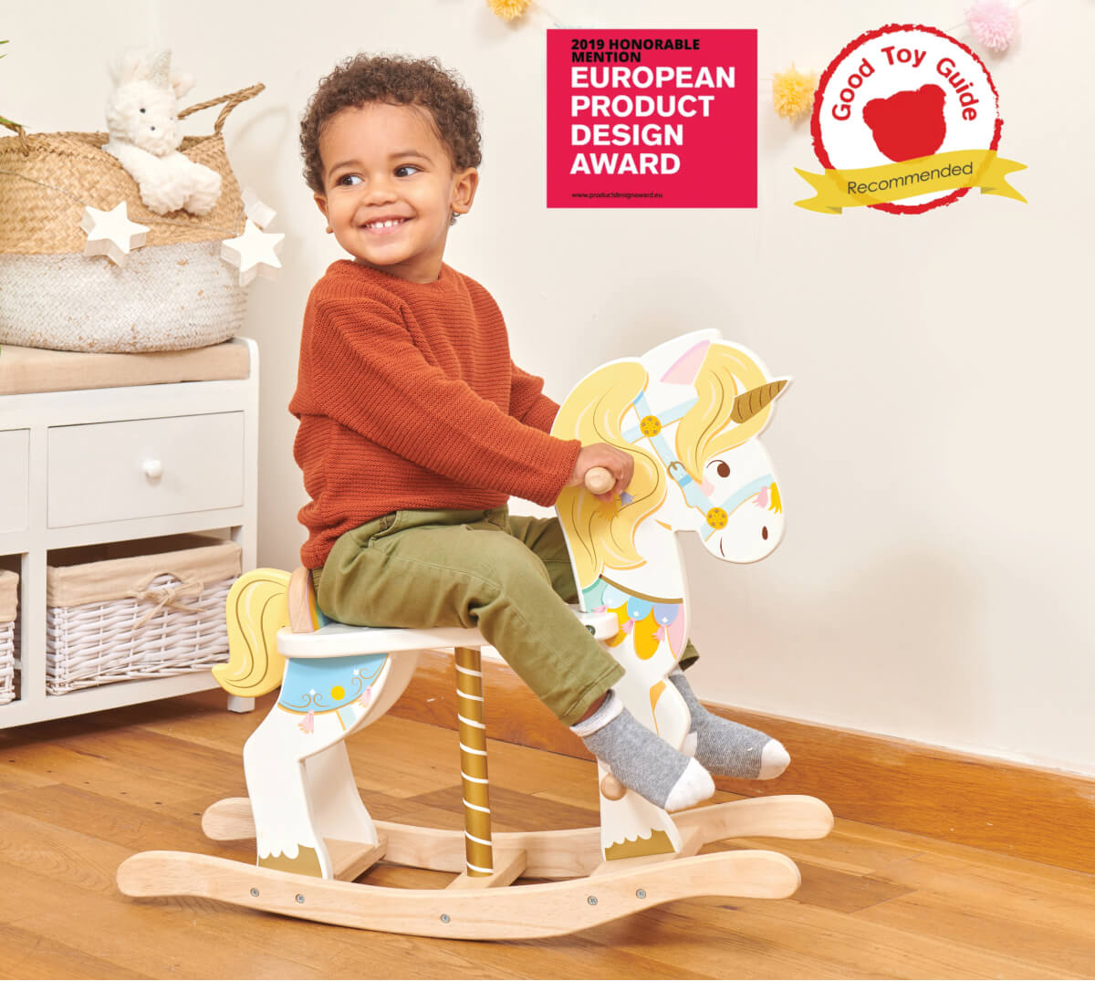 Award - Good Toy Guide - Unicorn Carrousel