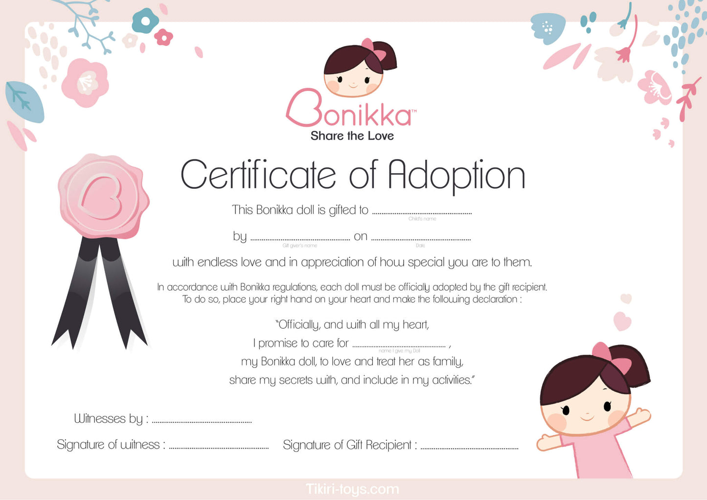 Studio Méïzou - Bonikka certificat