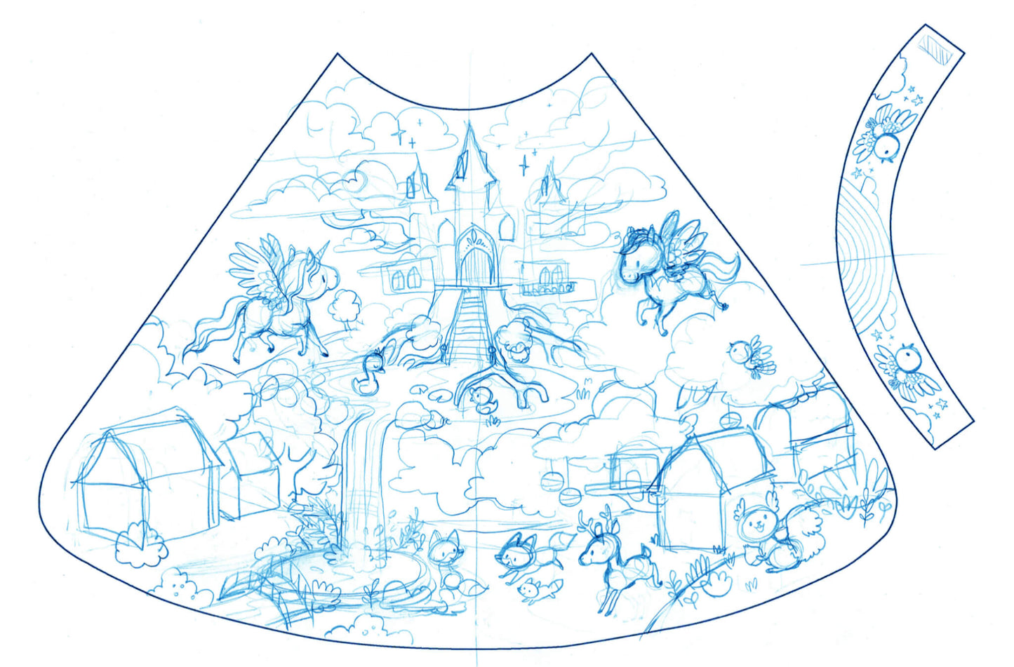 Studio Méïzou Coloriage Cape dessin 2
