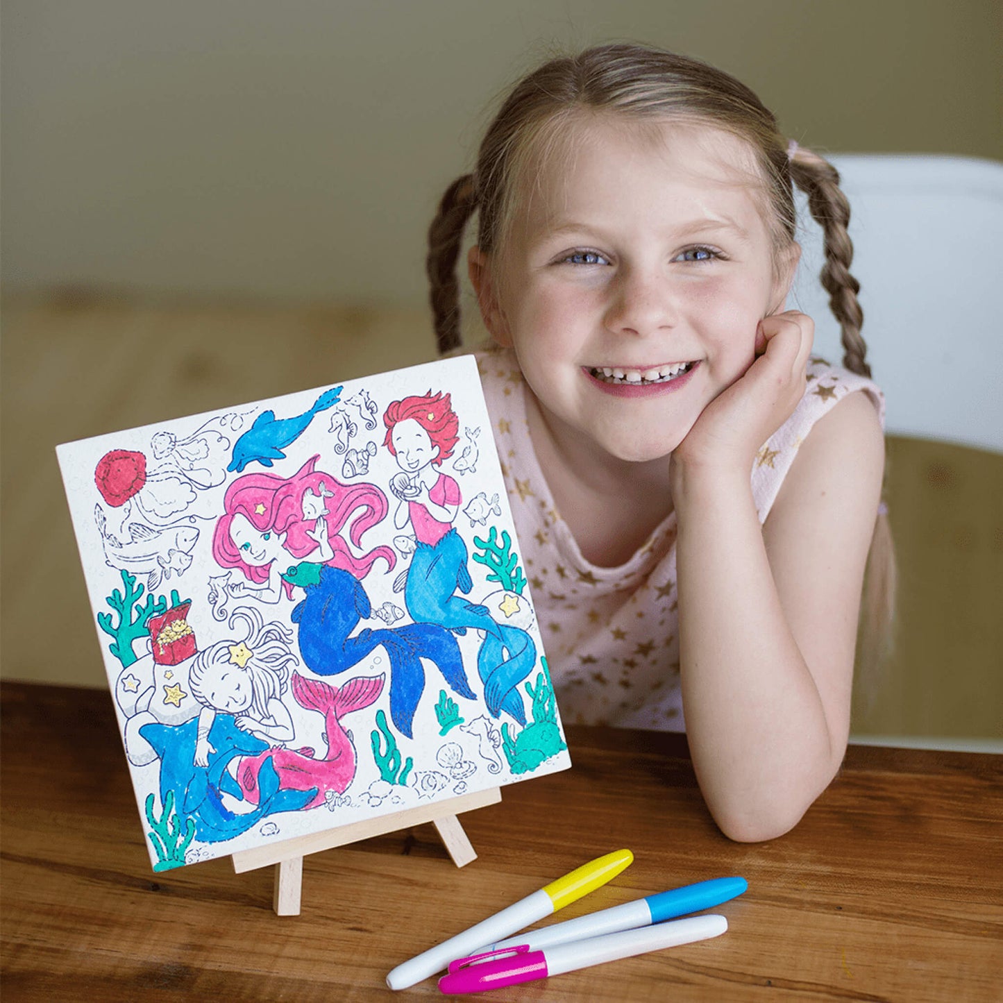 Studio Méïzou Coloriage Sirène