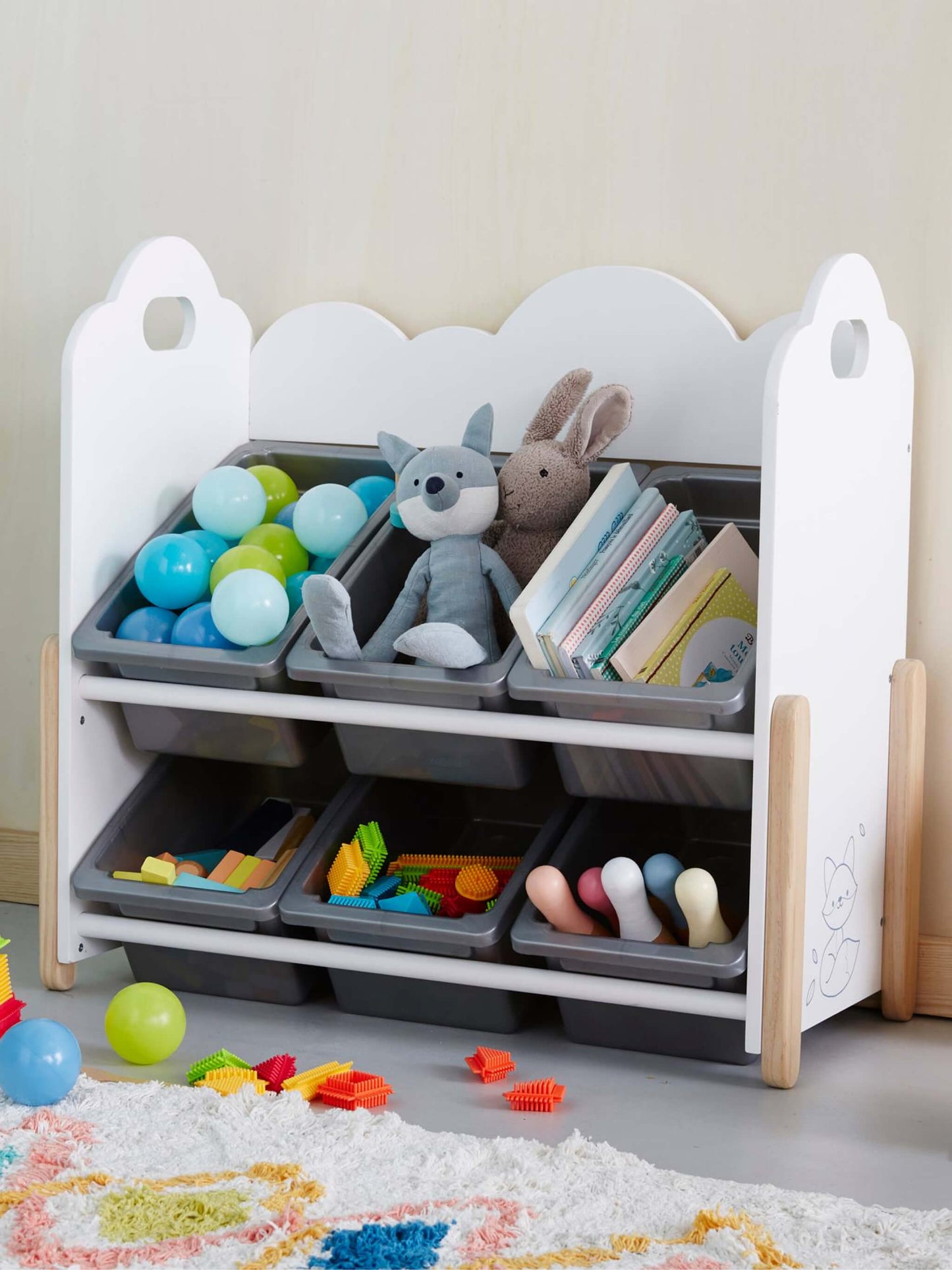 Studio Méïzou Meuble à Jouets Nuage