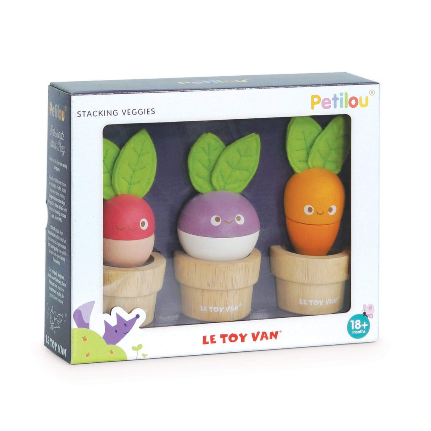 Studio Méïzou - Légumes en bois boite