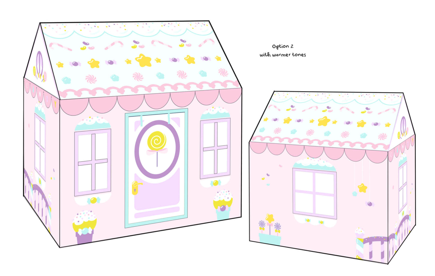 Studio Méïzou Illustration pour tente bonbons 3