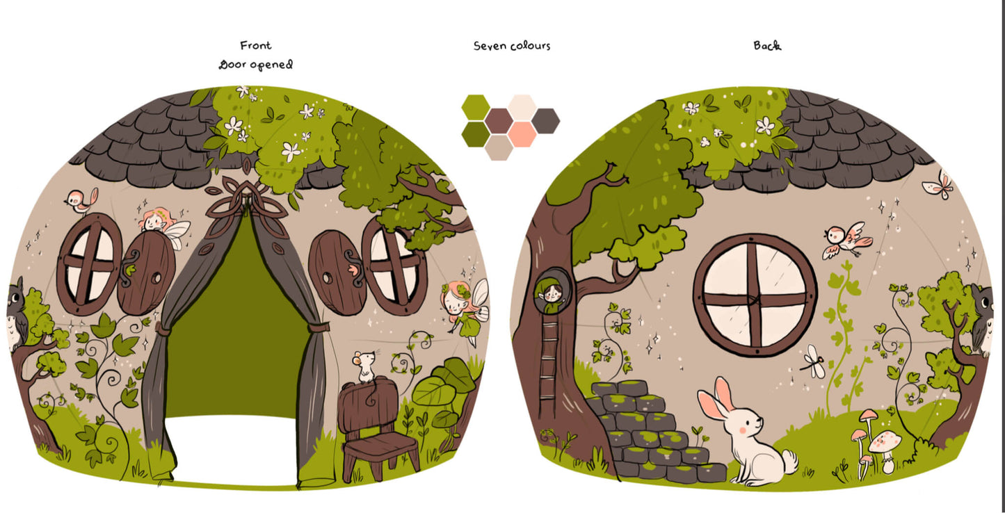 Studio Méïzou Illustration pour tente celtique 8