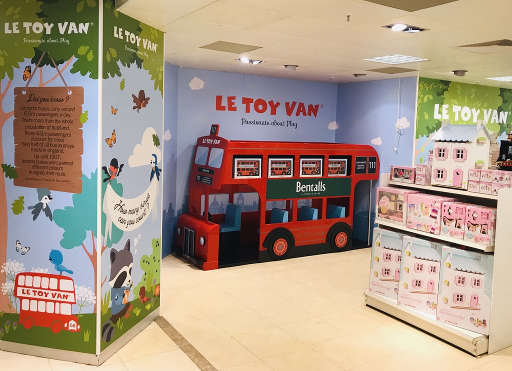 Pop up stores, vitrines & publicités