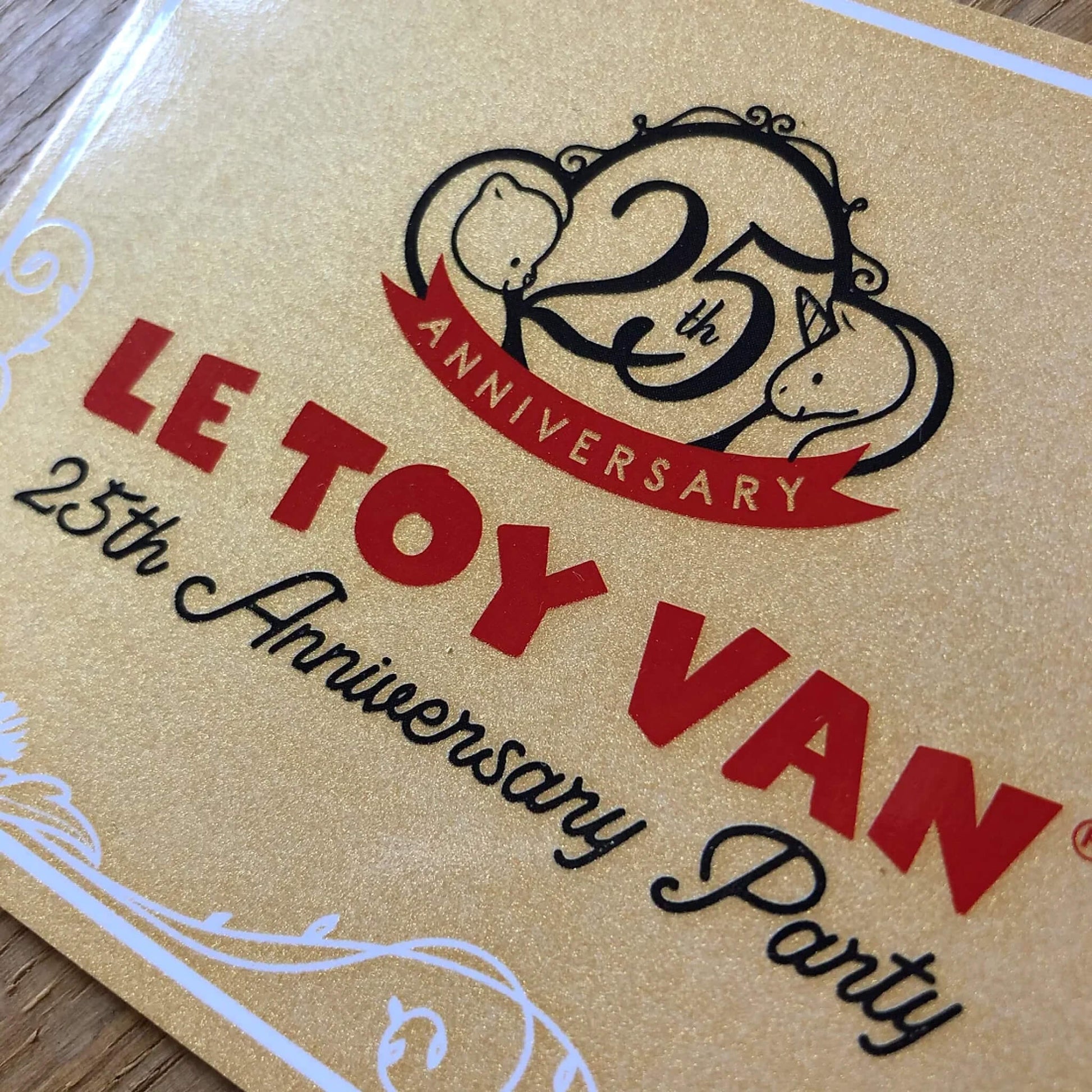 Studio Méïzou - Logo anniversaire Le Toy Van 2