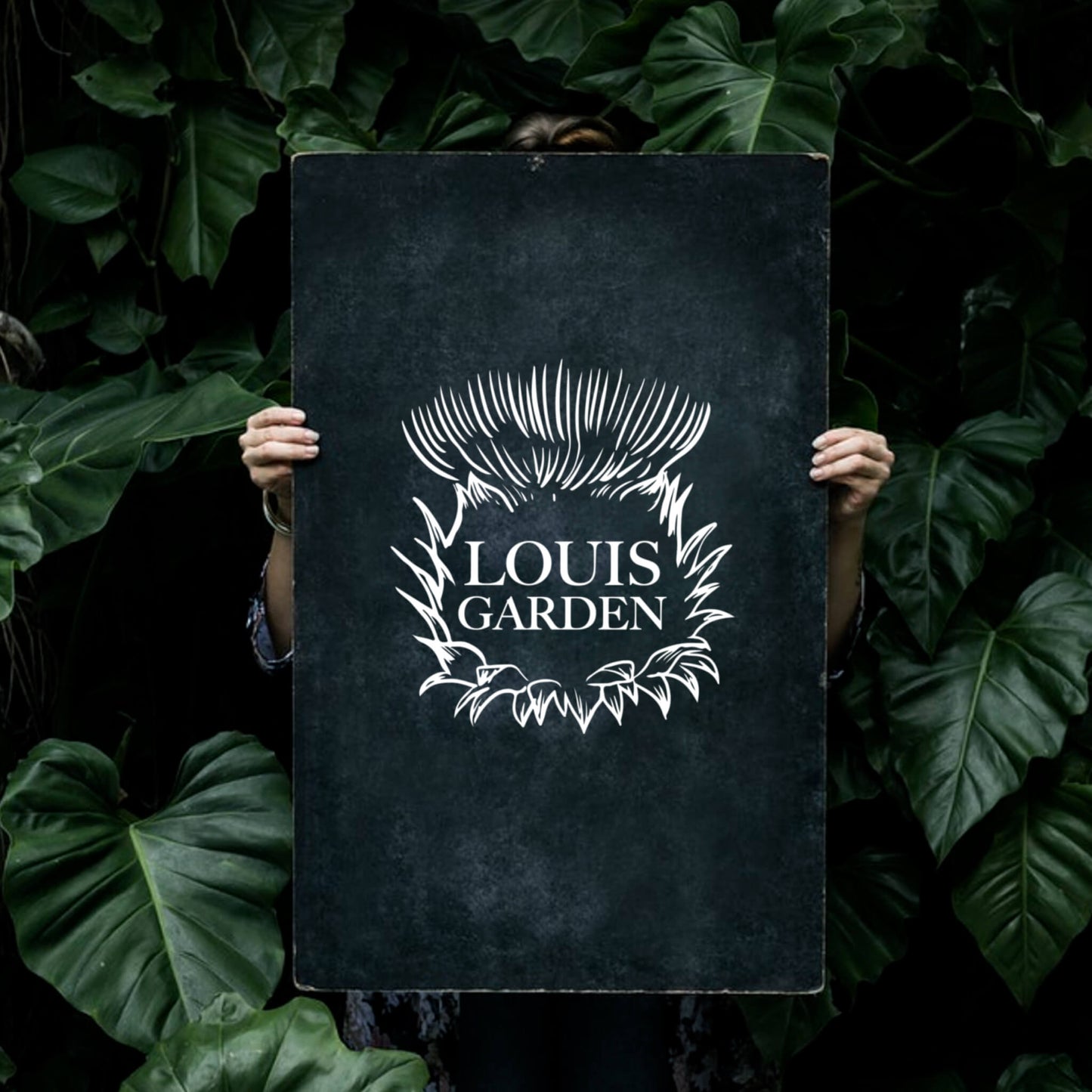 Studio Méïzou - Louis Garden Logo black