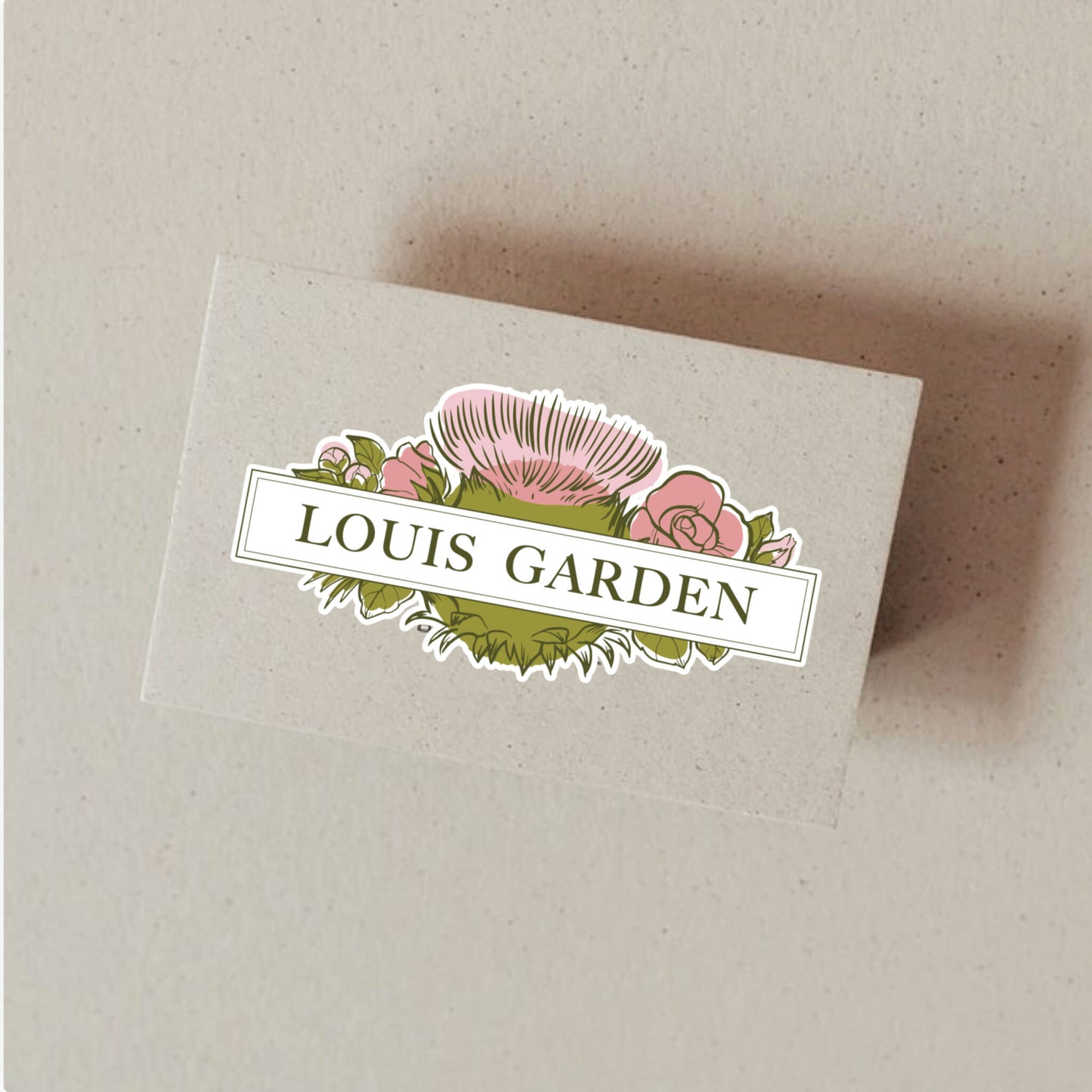 Studio Méïzou - Louis Garden carte de visite